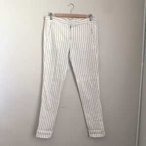 ALC Linen Blend Striped Pants
